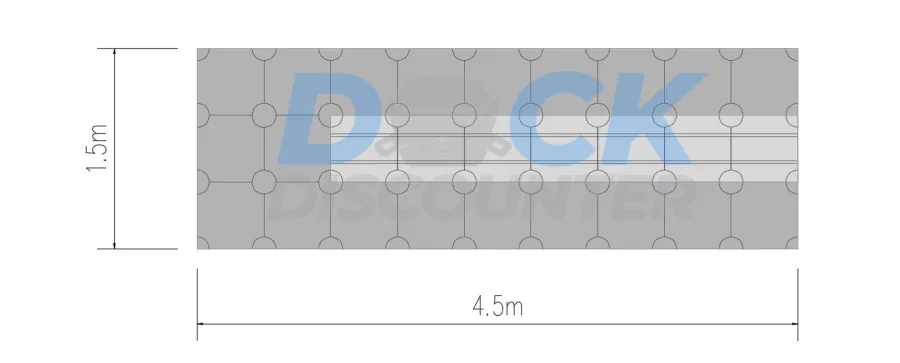 Jetski Dock 1.5 × 4.5 m