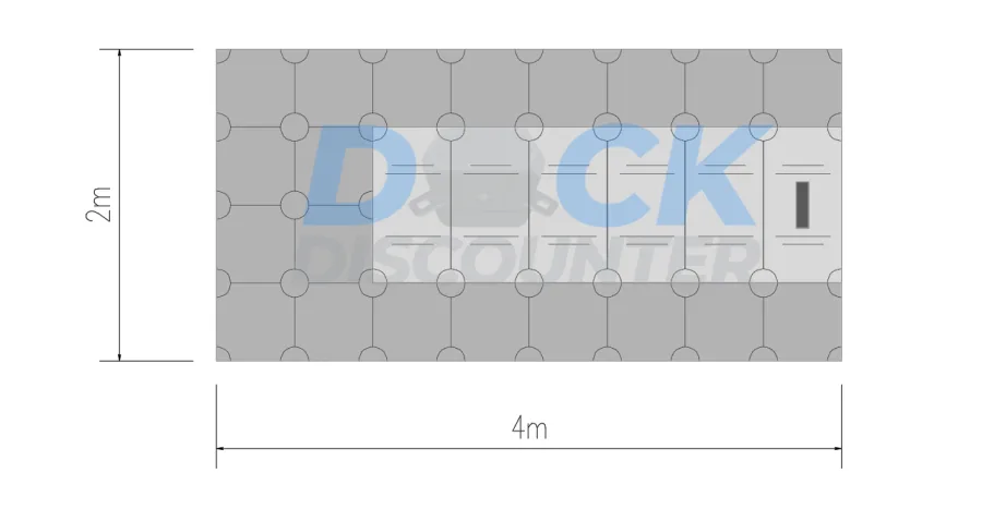 Jetski Dock 2 × 4 m