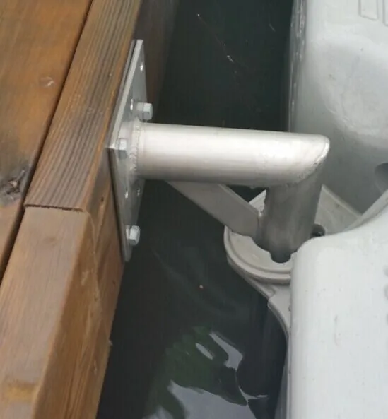 Jetty bracket, L shape